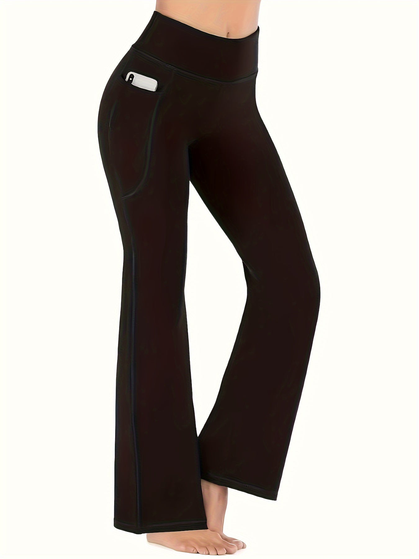 High Waist Yoga Pants Butt Lifting Flared Leggings Women's Activewear