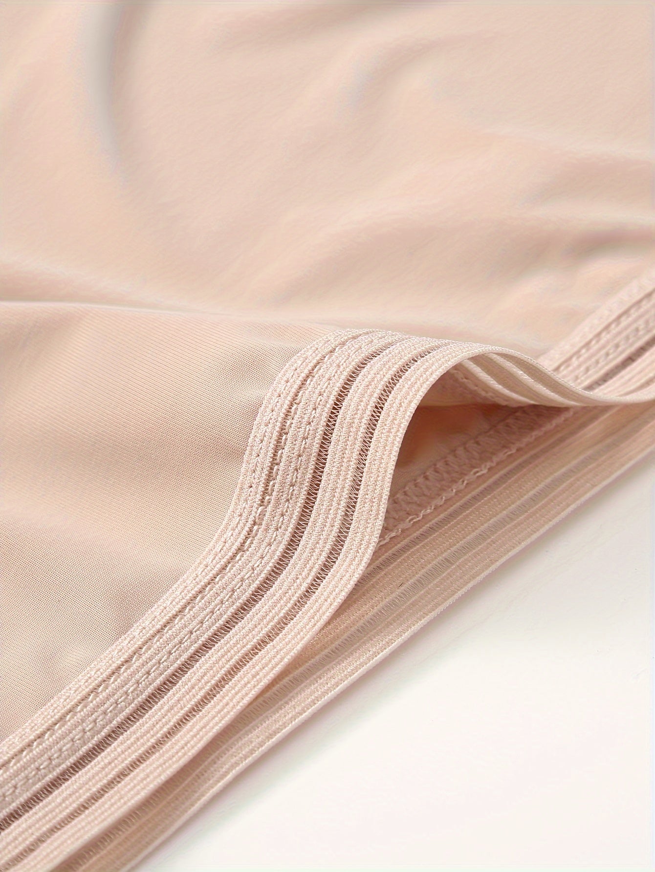 6 Pack Plus Size Panties Set Women's Plus Solid Soft Comfort Medium Stretch Brie