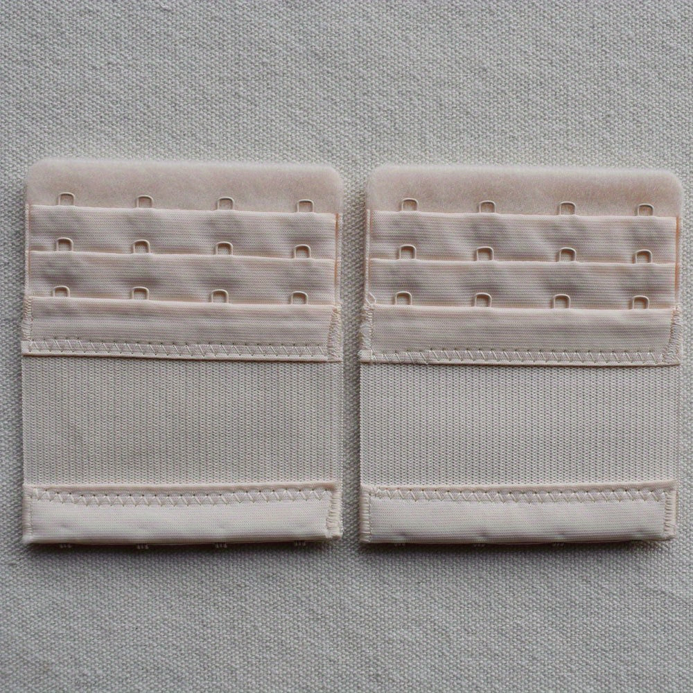 2pcs Elastic Bra Extenders Soft & Adjustable Women's Lingerie Accessories