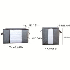 Thicker Luggage Storage Bag Quilted Quilt Duffel Non woven Clothing Hand Luggage