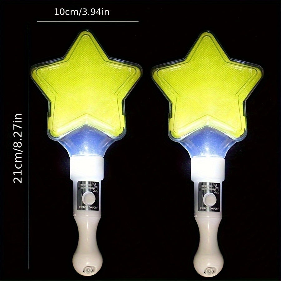 LED Star Glowing Sticks for Concerts