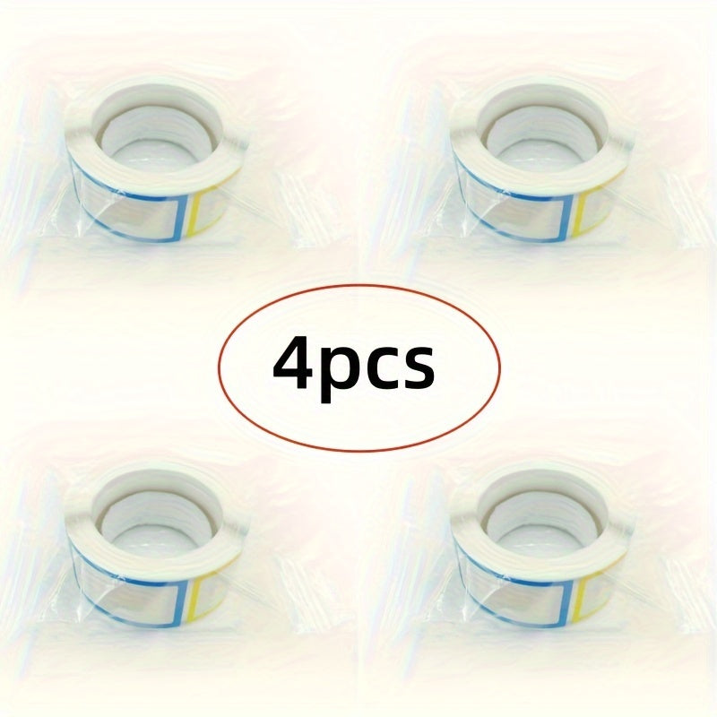 Self-Adhesive Large Label Stickers, Blank Handwritten Product Label Rolls