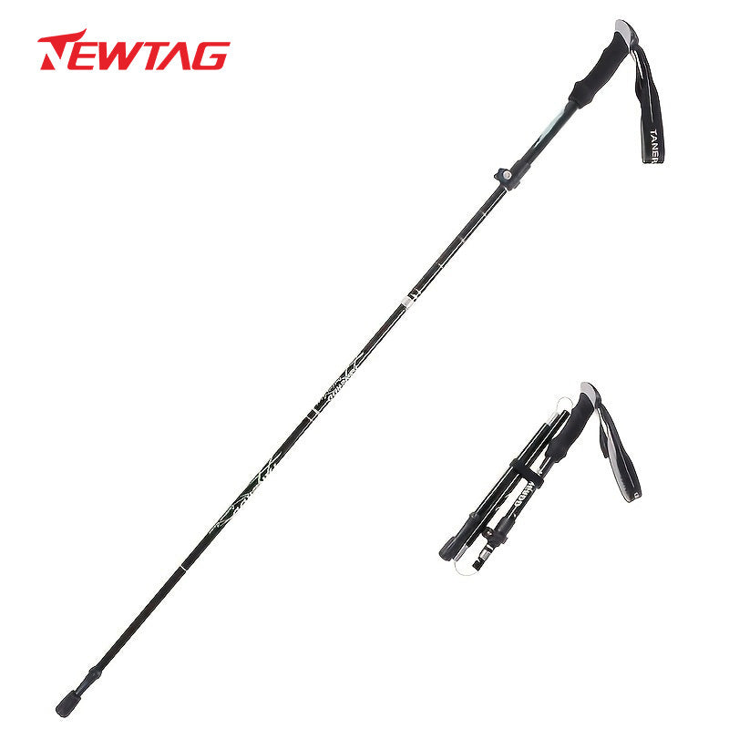 Folding Trekking Poles Outdoor Walking Sticks