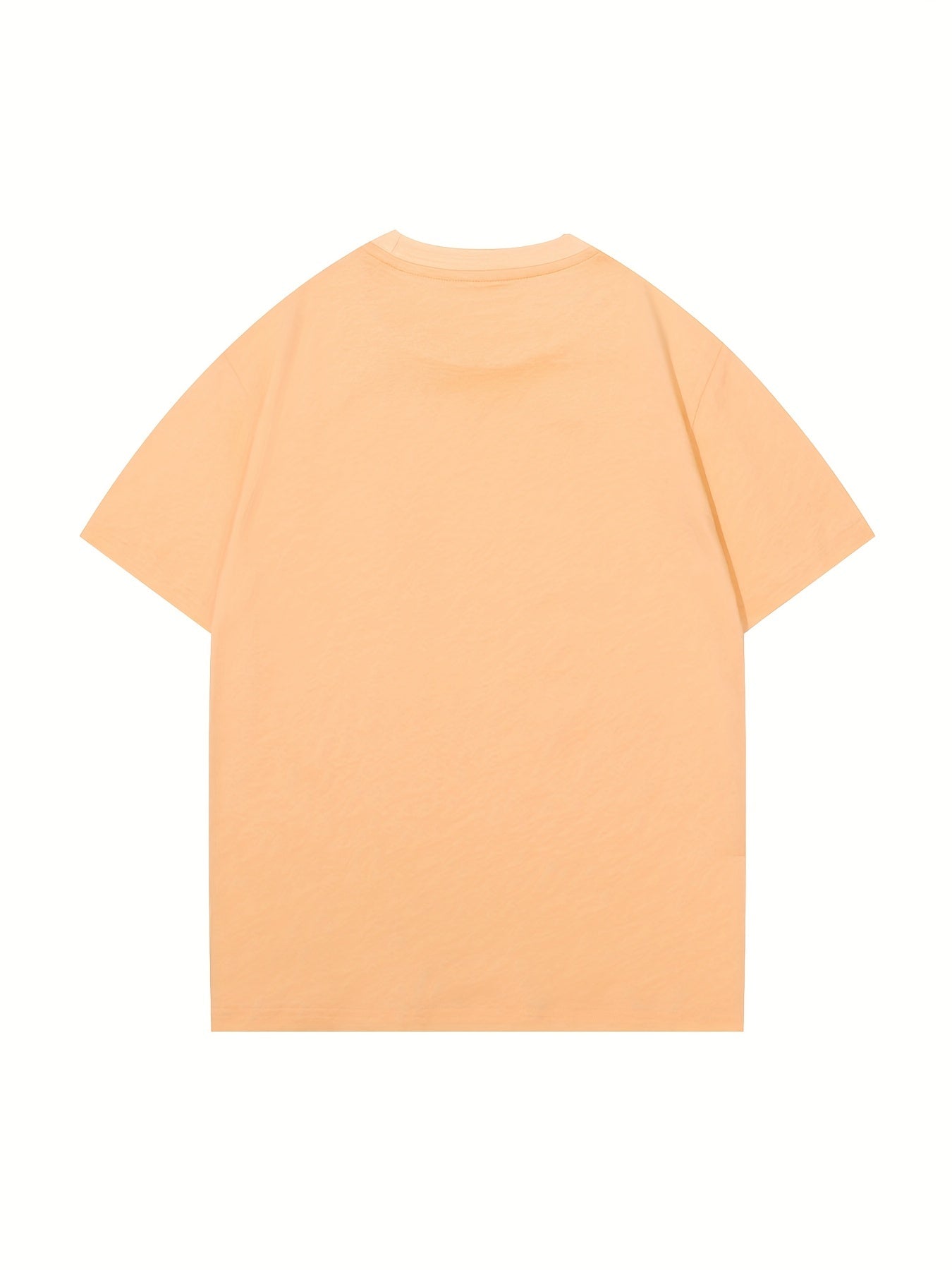 Boys Plain Cotton T Shirt Crew Neck Short Sleeve Top Summer