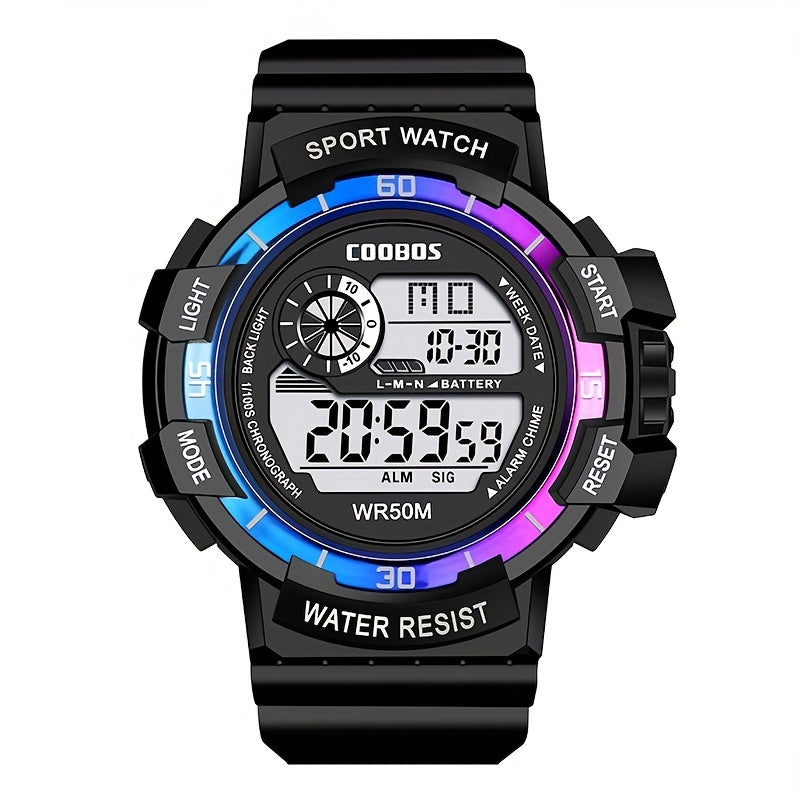 Kids Sports Watch Waterproof Glow Electronic Watch