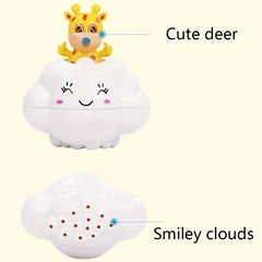 Deer Clouds Sprinkling Water Bathing Toys for Kids