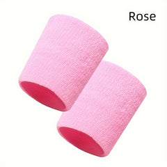 2pcs Sweat-absorbing Fitness Wrist Protectors