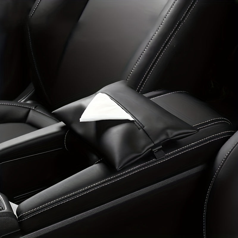 Car Napa Leather Tissue Bag