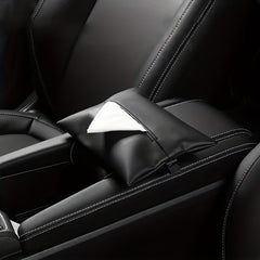 Car Napa Leather Tissue Bag