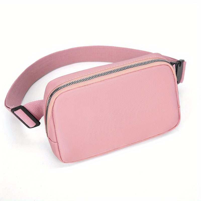 Double Layer Zipper Fanny Pack for Running Jogging