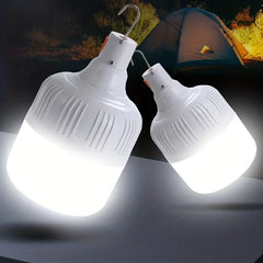 80W LED Outdoor USB Rechargeable Camping Bulb
