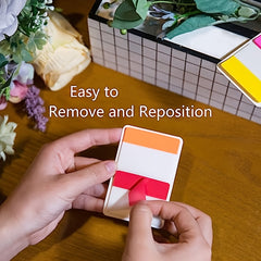 960 Pcs 5.08 Cm Sticky IDex Tabs Page Markers - 12 Colors