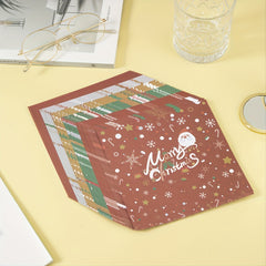 Adult Christmas Elements Double Sided Origami Paper Kit 50 Sheets