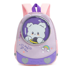 Kids Cartoon Backpack for Kindergarten, Portable Spin Protection Schoolbag