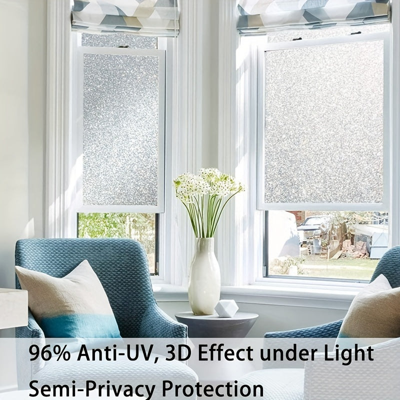 Frosted Glass Window Sticker Privacy Protection UV Protection