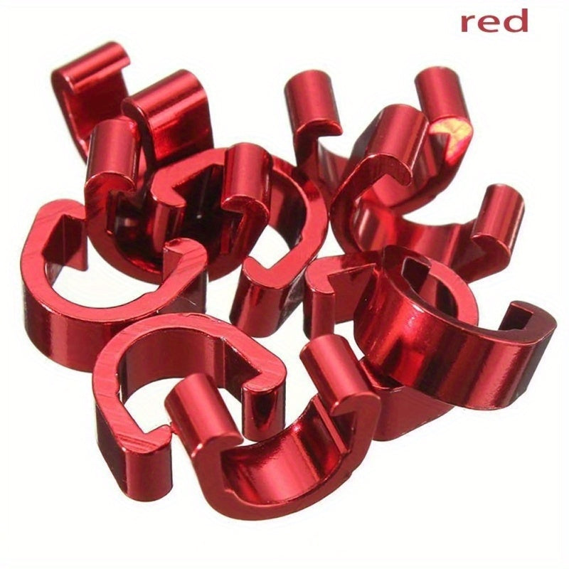 5pcs Solid Bicycle C Clips for MTB BMX Road Riding