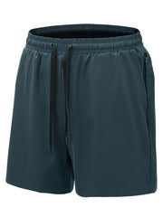 Men's Drawstring Training Shorts Quick Drying Highly Stretch
