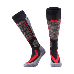 Men's Thermal Ski Socks - Stay Warm & Shockproof for Winter Outdoors