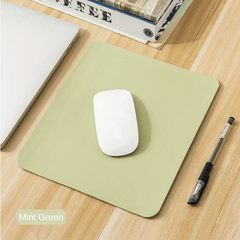 PU Leather Mouse Pad Non Slip Waterproof Anti Scratch Easy to Clean
