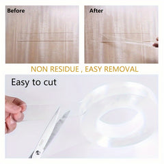 High Viscosity Double Sided Adhesive Acrylic Washable Hook Tape