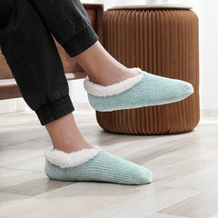 Men's Cozy Fleece Indoor Slippers Sock
