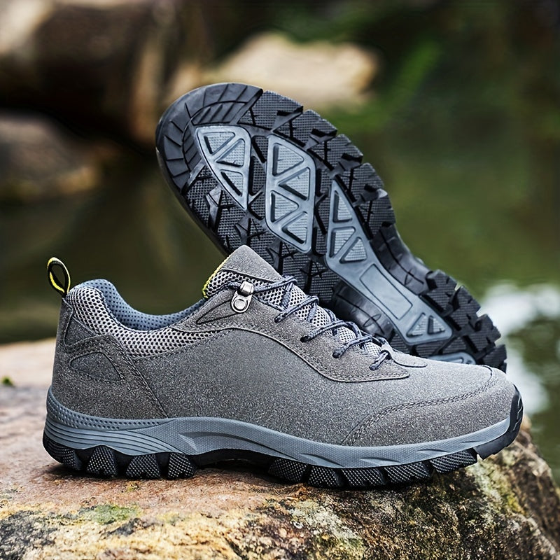 Men's Breathable Lace Up Sneakers for Outdoor Hiking