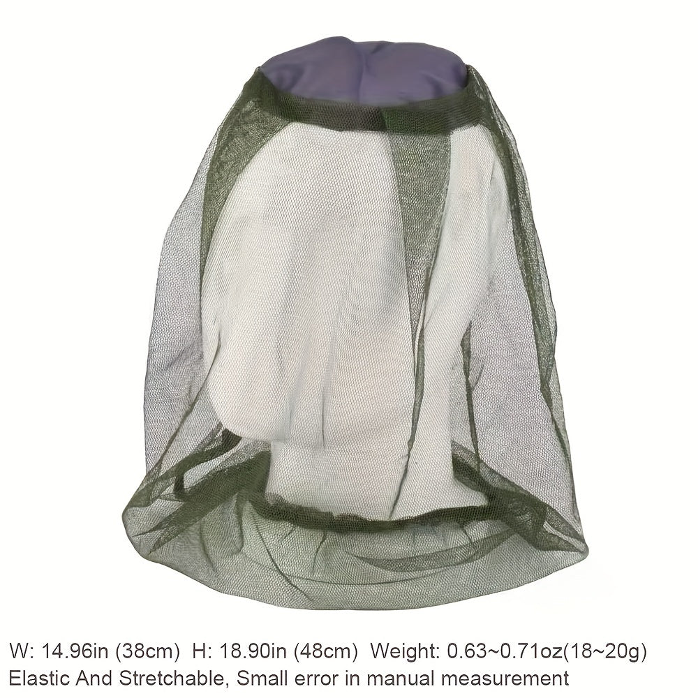 Beekeeping Hat with Camouflage Shawl and Mosquito Net