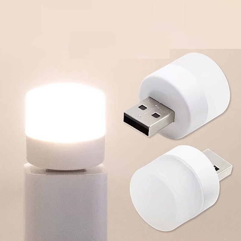 Mini Portable USB Night Light For Car Bedroom Nursery Bathroom Decorative Light