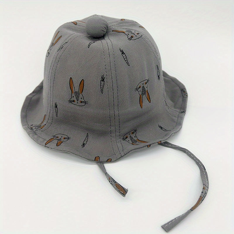 Cartoon Rabbit Baby Fisherman Hat Sunshade UV Protection Hat