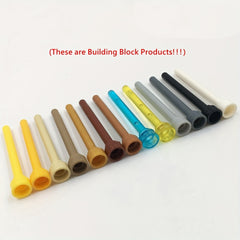 Mini Building Blocks Pillbox Flagpole Base Set DIY Toy Scene Christmas Gift