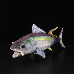 BLUESLEMON Tuna Plush Toy Realistic Ocean Themed Stuffed Animal