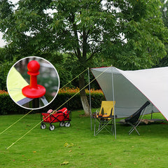 2pcs Camping Tent Pole Lightning Protection Cap