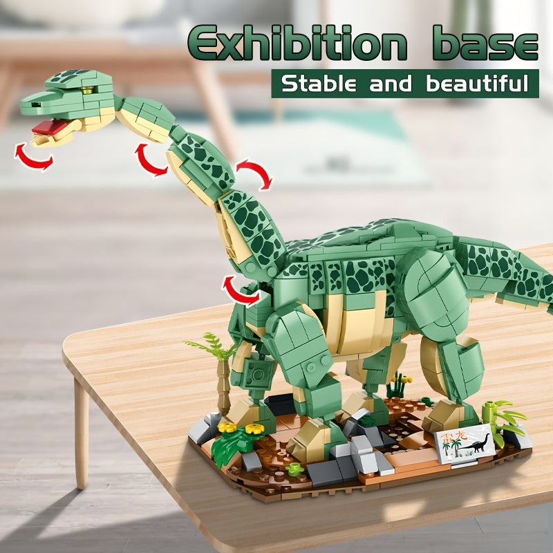 Big Dinosaur Building Blocks Toy - T-Rex Model