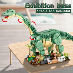 Big Dinosaur Building Blocks Toy - T-Rex Model