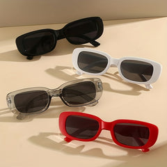 Rectangle Sunglasses UV400 Sun Shades for Vacation Beach Travel