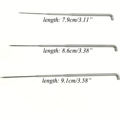 60pcs Felting Needles DIY Wool Pin Felting Tools Kits Medium Each Sizes Of 20pcs