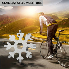 18-In-1 Snowflake Multi-Tool Screwdriver Repair Tool
