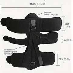 Plantar Fasciitis Night Splint for 70kg + Massage Ball + 3 Straps