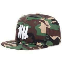 Unisex Sunshade Five Stripe Baseball Cap for Outdoor Sport