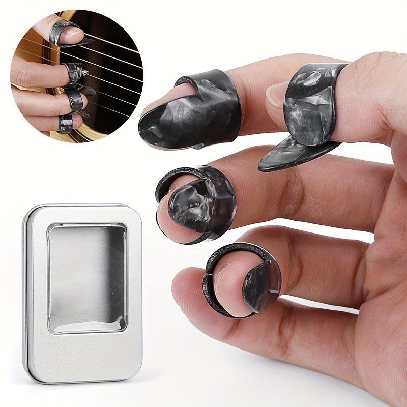 Folk Guitar Finger Sleeves Right Hand Nail Sleeves
