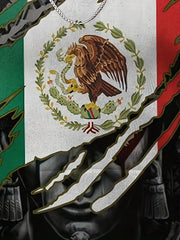 Mexico Eagle Print Men's Sweatshirt for Autumn Winter