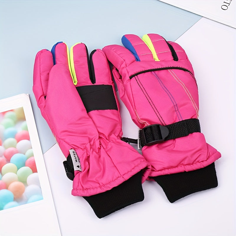 Winter Waterproof Non-slip Gloves - Warm and Cozy - Cold Weather Gloves