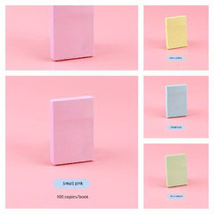 5pcs Pure Office Sticky Note Student Class Cheat Marking Plan Sticky Notes