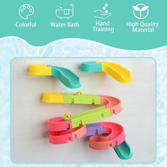 30 Pack Waterfall Bath Toys for Kids 3-6 Years