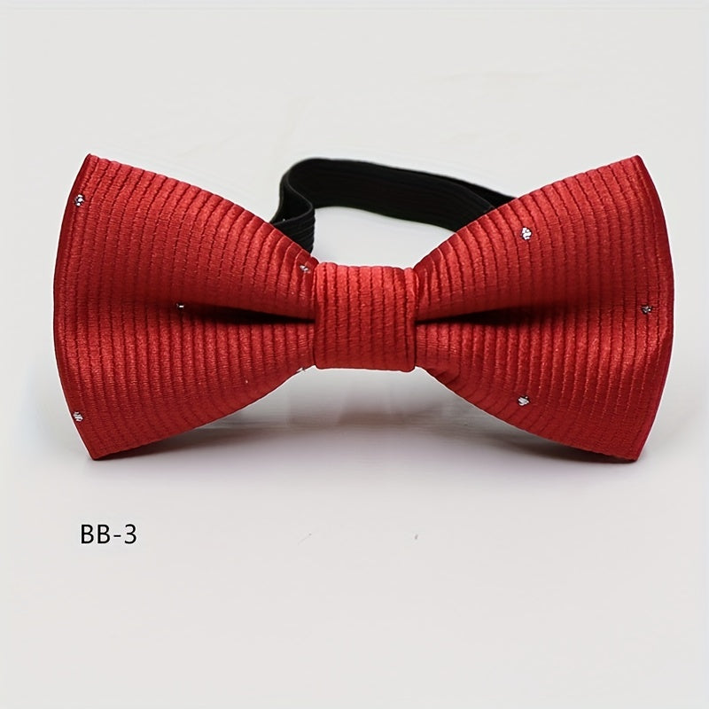 1pc Bow Ties Adjustable Tie Wedding Business Men's Accessories
