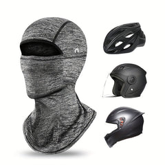 Ice Silk Balaclava Hat for Cycling Sunscreen Cooling Neck Cover