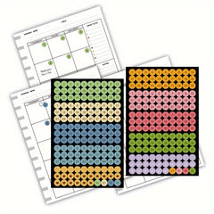626pcs Teacher Plan Sticker Creative Memo Sticker