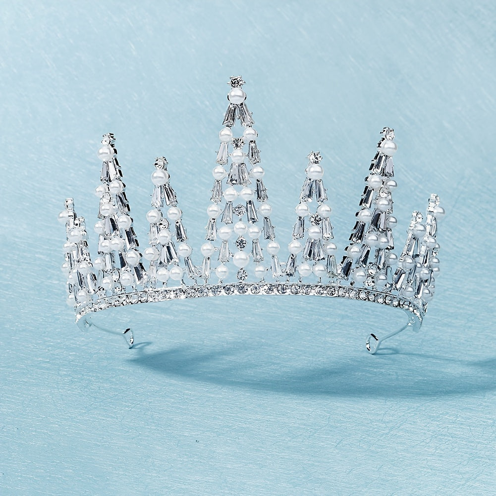 Baroque Crown Hairband Headband Princess Tiara Wedding Birthday