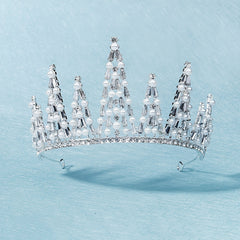 Baroque Crown Hairband Headband Princess Tiara Wedding Birthday