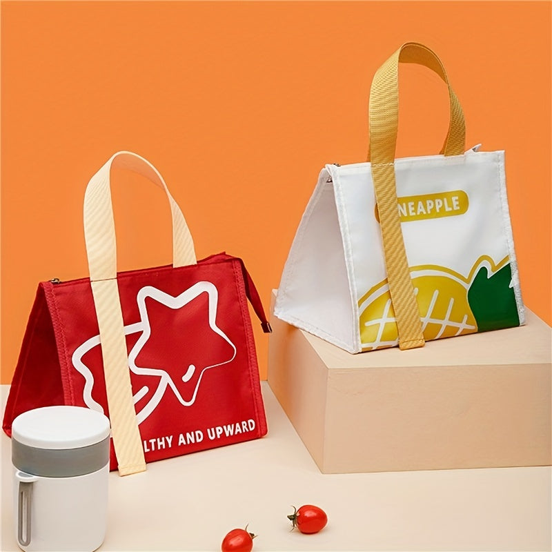 Portable Insulated Bag Waterproof Aluminum Foil Lunch Box For Picnic